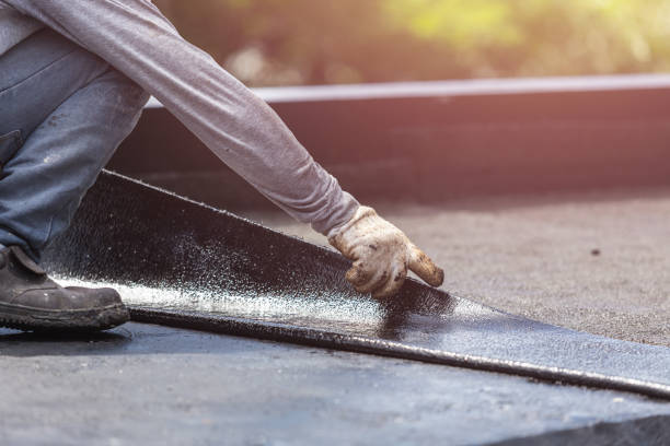 Professional Interior Drainage System technician working in Burt, NY